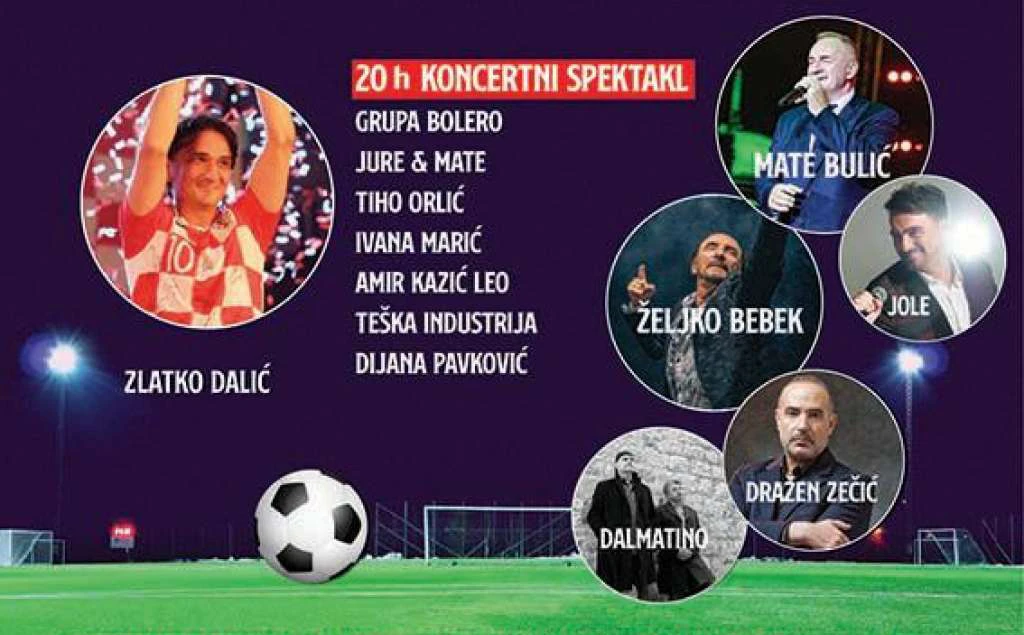 Humanitarni glazbeno-sportski spektakl 'Šampioni srca' u Livnu