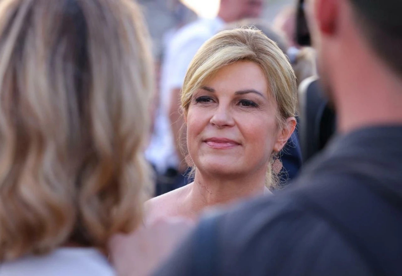 Elegantna Kolinda ukrala pažnju na otvorenju Pelješkog mosta
