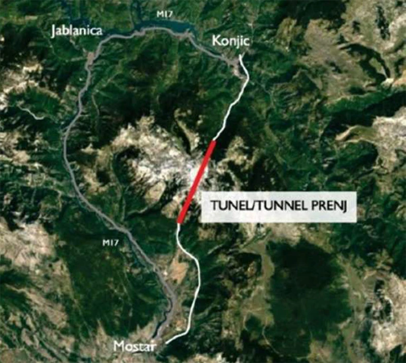 Tender: Tko će probijati tunel kroz Prenj?