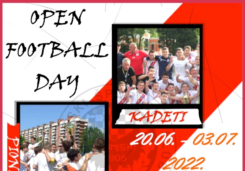 Škola nogometa HŠK Zrinjski organizira ''Open football day''