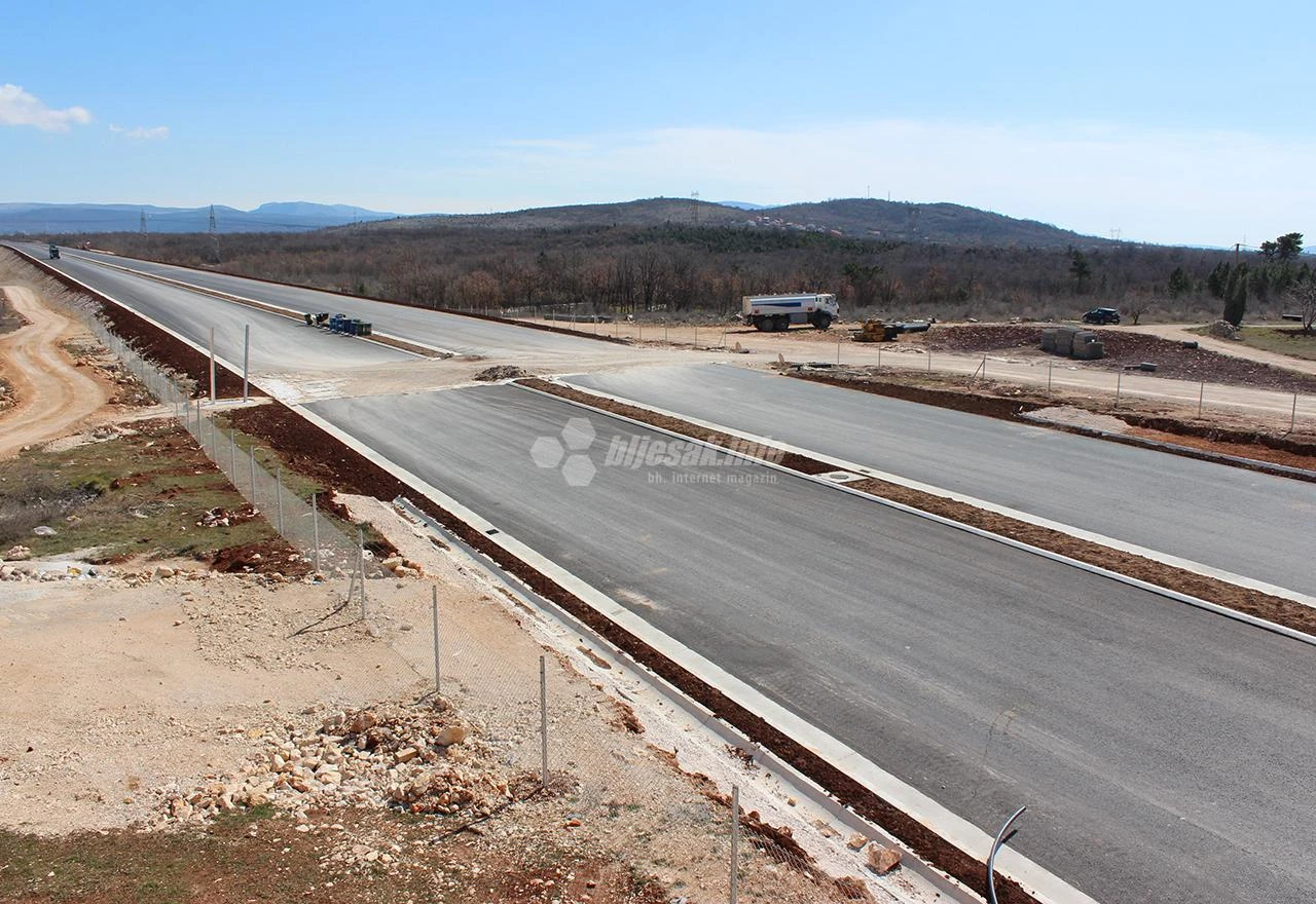 Brza cesta Mostar-Široki Brijeg-RH: Dvije dionice, 14 objekata, dva mosta...