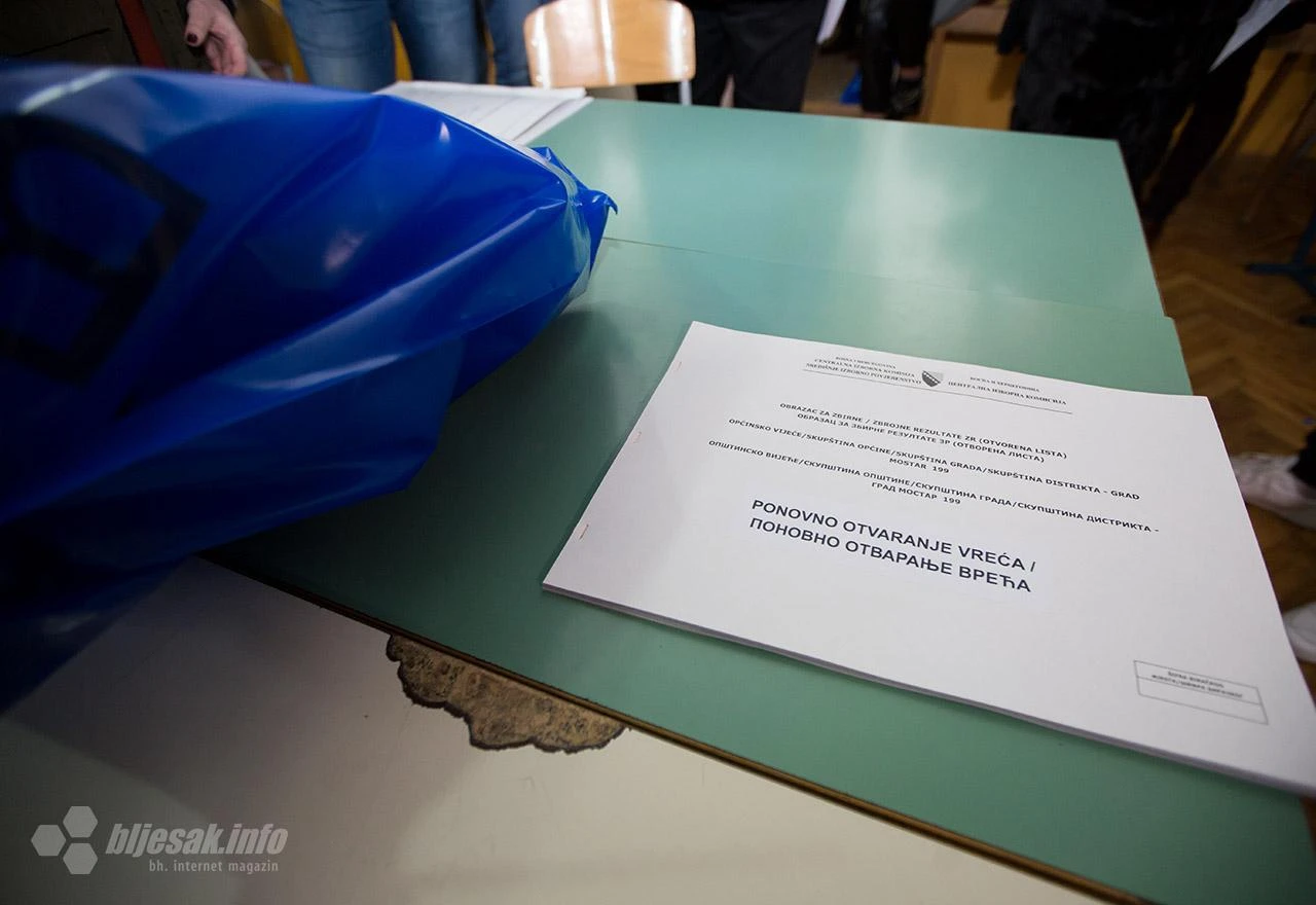 Izbori: Listići iz Vogošće za 1,63 milijuna KM