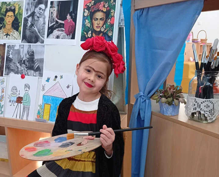 Mališani u Čapljini učili o životu umjetnice Fride Kahlo