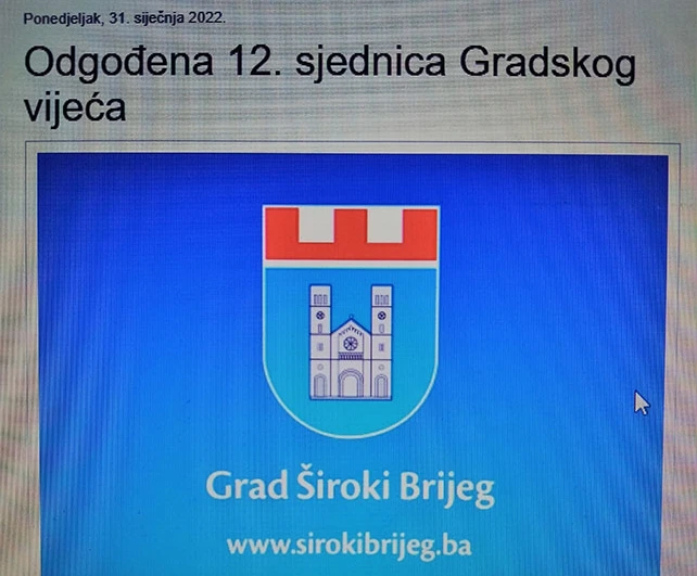HRS Široki Brijeg: Netransparentno 'propala' zakazana 12. sjednica GV