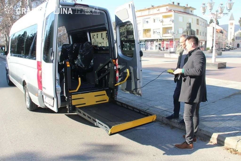 Čapljina: Novo specijalizirano vozilo za djecu s invaliditetom