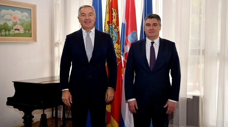 O čemu su pričali Milanović i Đukanović?