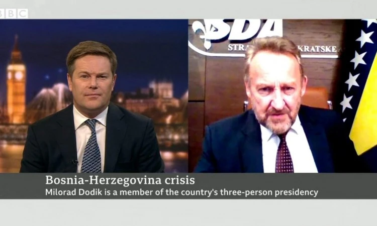 Izetbegović za BBC: Ne možete znati sa sigurnošću hoće li biti sukoba