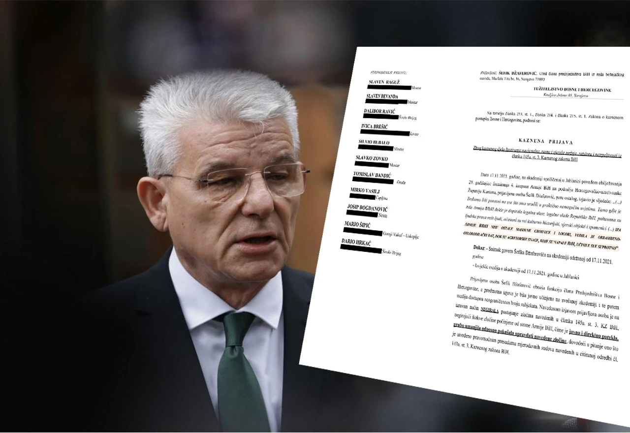 Podnesena kaznena prijava protiv Šefika Džaferovića zbog izazivanja mržnje i netrpeljivosti