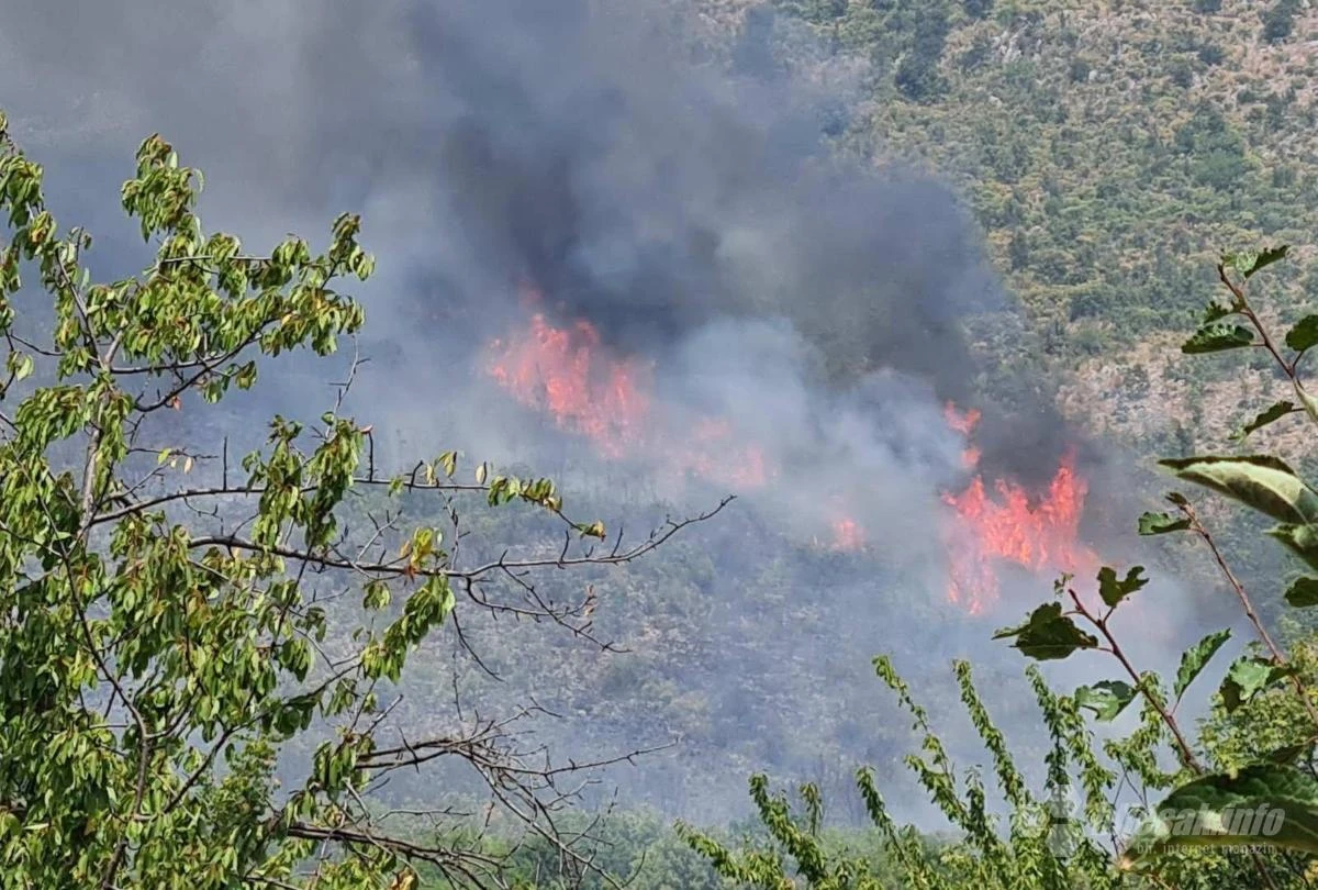 Lokalizirana dva požara u Širokom Brijegu
