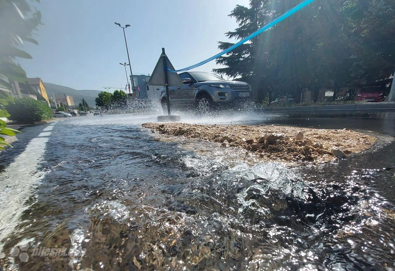 Grad Mostar: Kvar će biti otklonjen do 17 sati i svi će imati pitku vodu