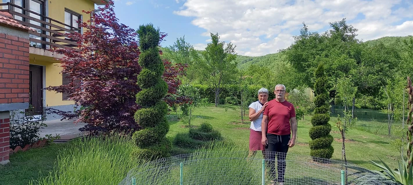 Zvonko i Luca Kaleb okućnicu pretvorili u oazu mira i ljepote