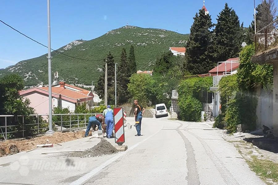 Rekonstruira se glavna prometnica u Neumu, radovi vrijedni 400 tisuća KM