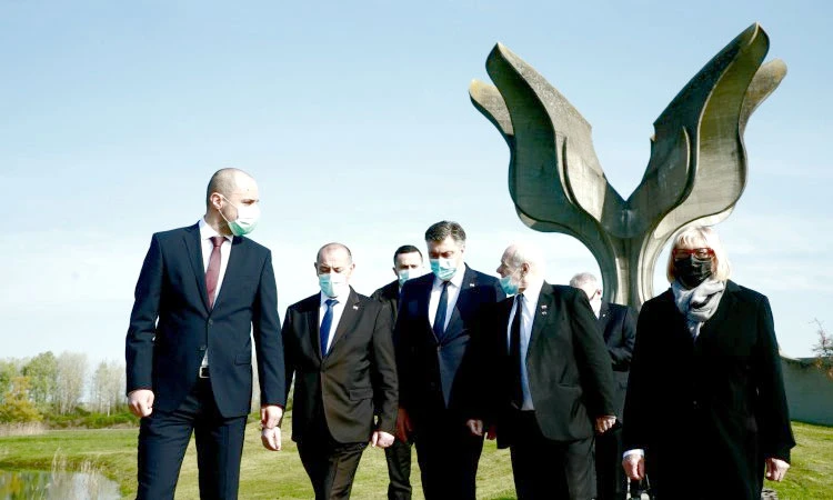 Plenković u Jasenovcu: Najtragičnije razdoblje