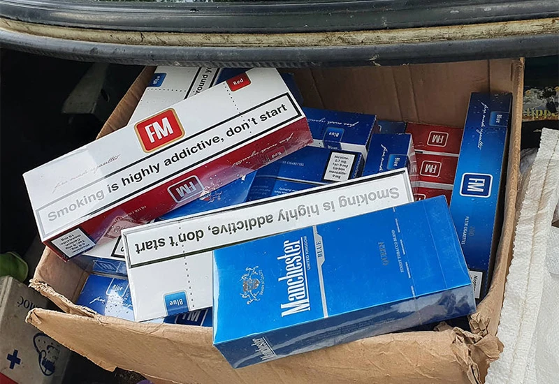 Gruđanin uhićen u švercu cigareta: Oduzeto 750 šteka