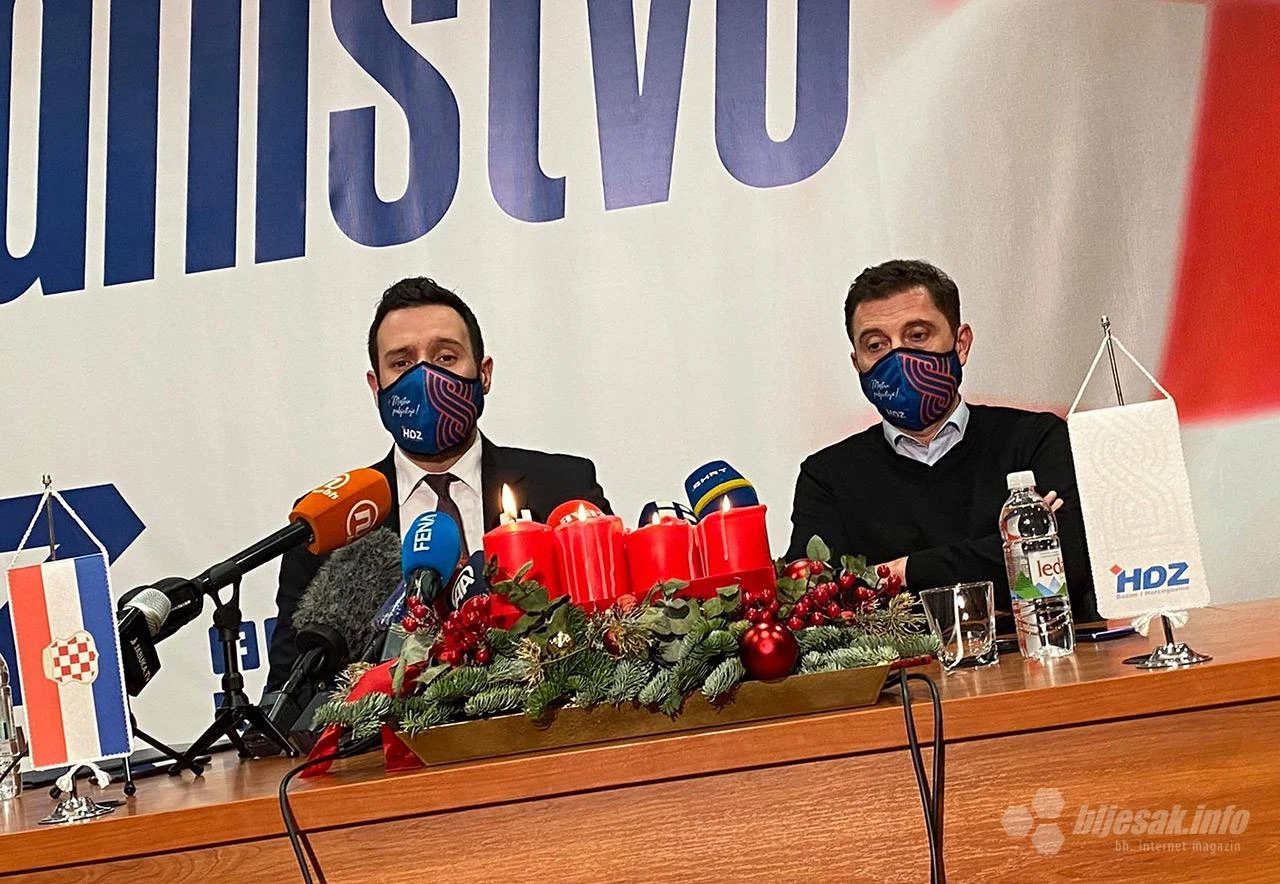 HDZ BiH zahvalio biračima, bez komentara o prvim rezultatima