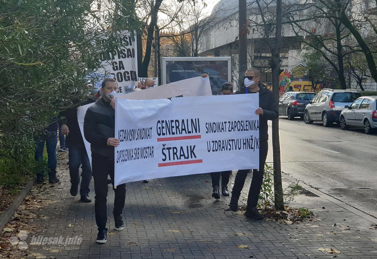 Sud prekinuo štrajk zdravstvenih radnika u HNŽ