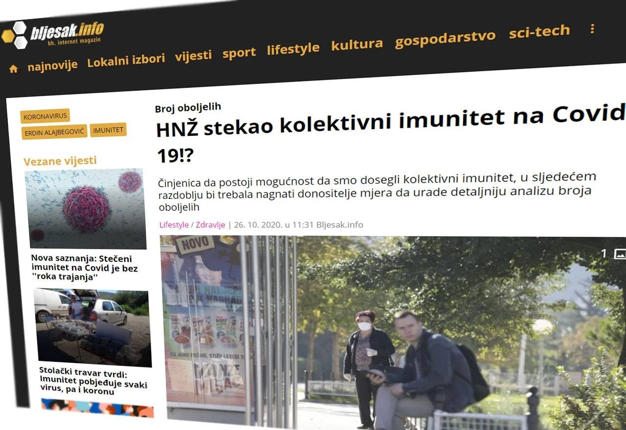 Nakon izjave o imunitetu u HNŽ epidemiolog smijenjen 