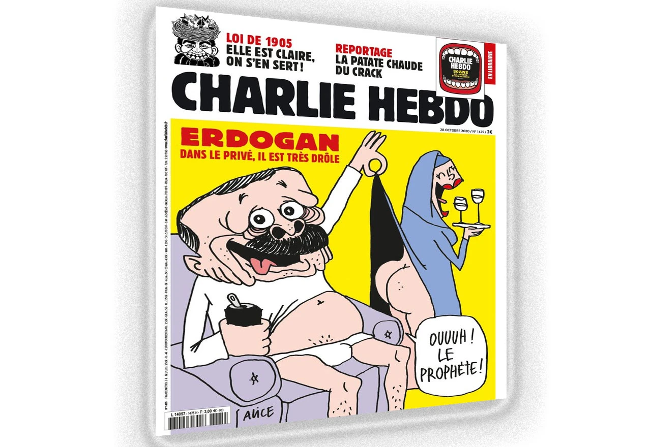 Turska ljuta: Erdogan na naslovnici Charlie Hebdoa