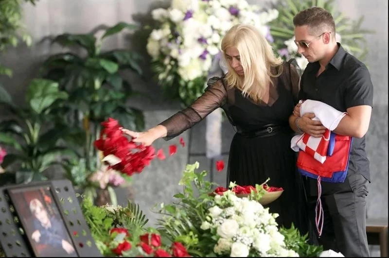 Dujmić pokopan u Aleji velikana