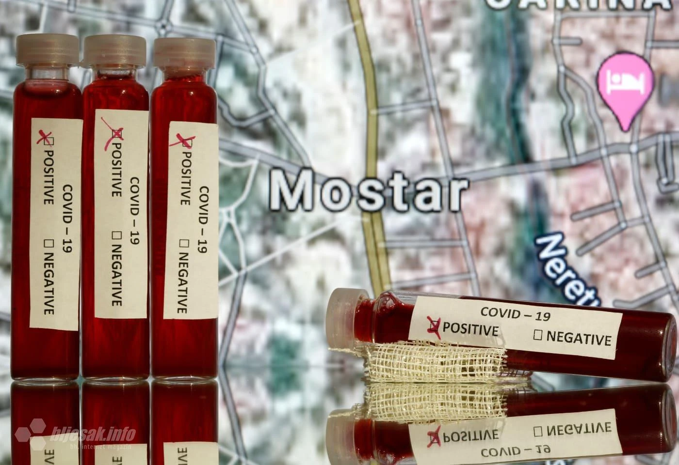 Stožer: 20 novozaraženih u Mostaru i 1419  rješenja o (samo)izoliranju