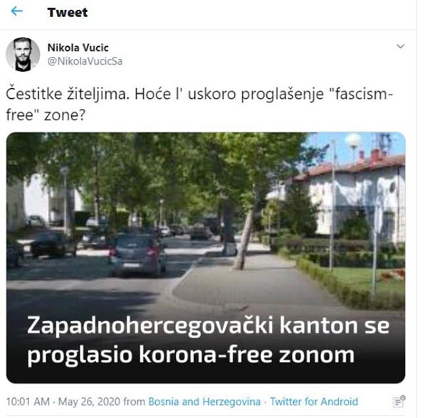 Još jedno plitko igranje s fašizmom