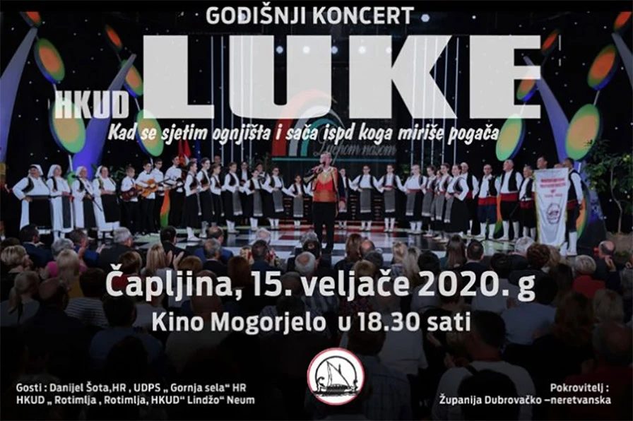 Godišnji koncert HKUD ”Luke” 15. veljače
