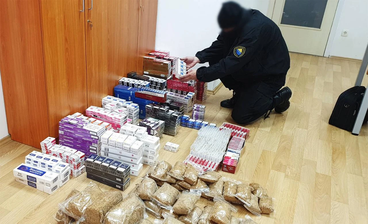 U tri akcije oduzete cigarete i duhan u vrijednosti od 35.000 KM