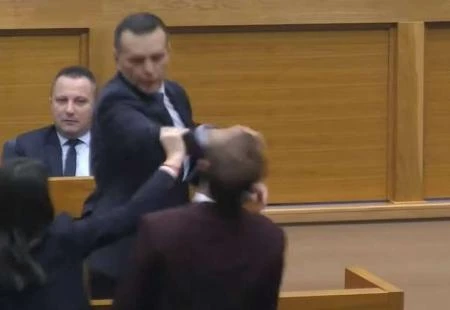 VIDEO | Ministar policije na sjednici u Banjoj Luci ošamario oporbenog zastupnika