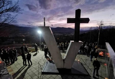 14 kilometara dug pohod za ubijene u Križančevu Selu