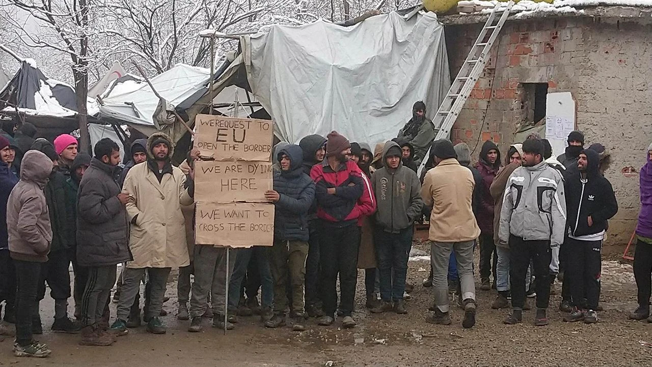 Vučjak: Migranti i danas odbijaju hranu