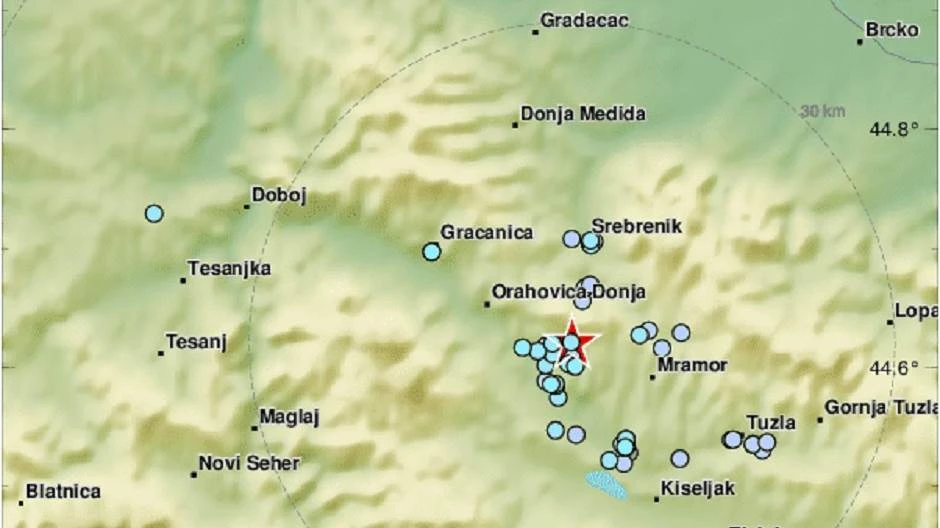 Novo podrhtavanje tla u BiH