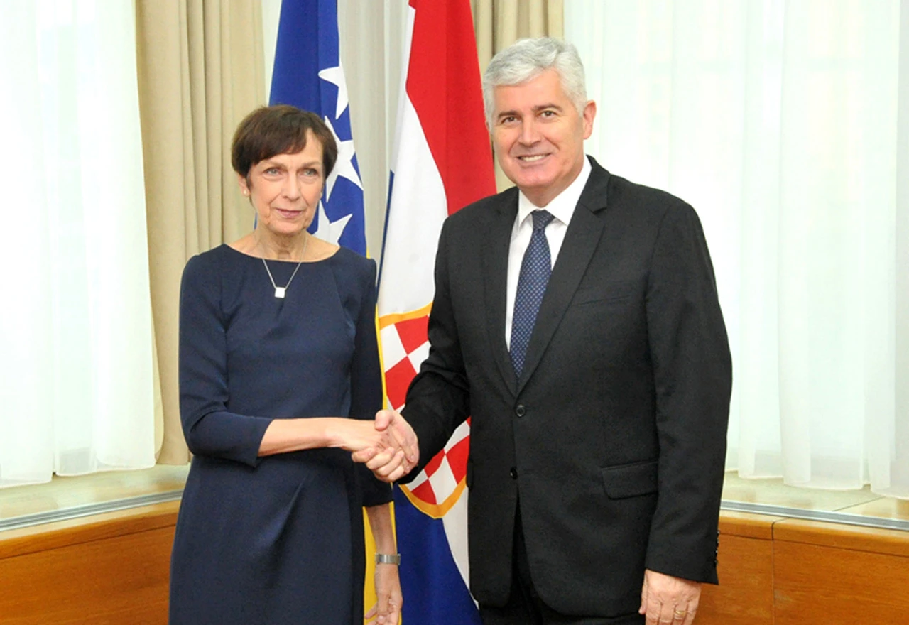 Veleposlanica kod Čovića: Njemačka se nastavlja zalagati za BiH