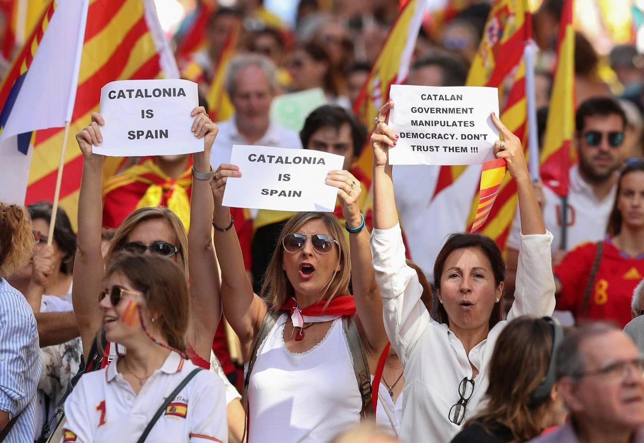 Prosvjedi nakon izricanja presude separatistima