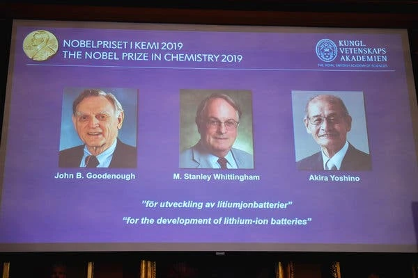 Nobel za kemiju: Nagrada za razvoj litij-ionske baterije
