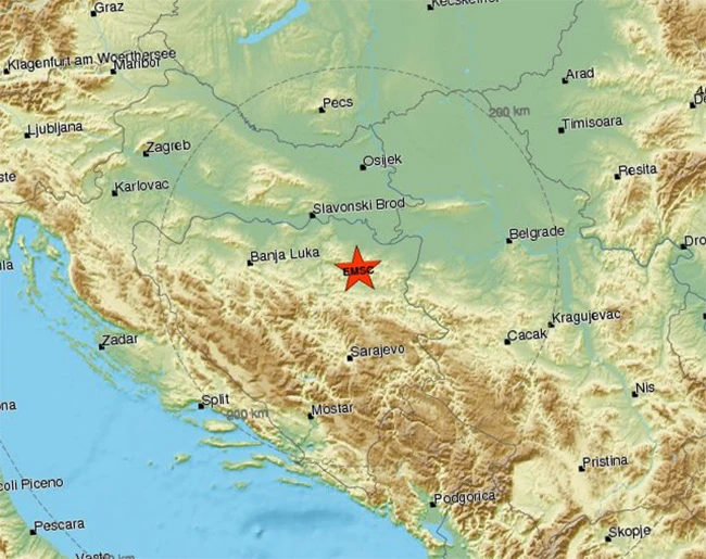 Potres pogodio šire područje Tuzle