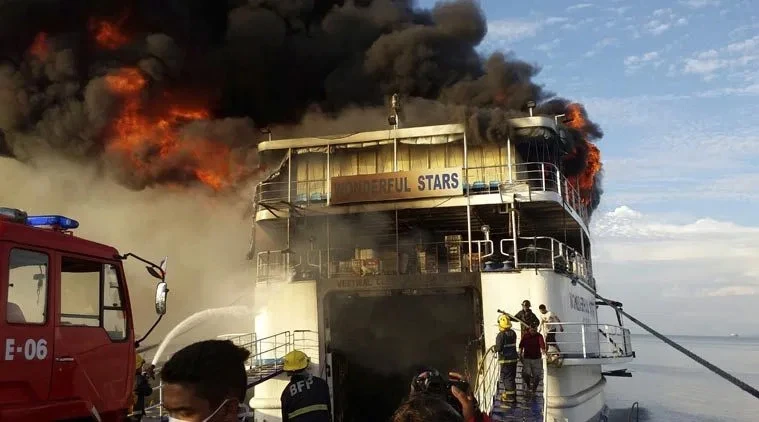 Požar na trajektu na Filipinima: Poginule najmanje tri, nestalo više osoba