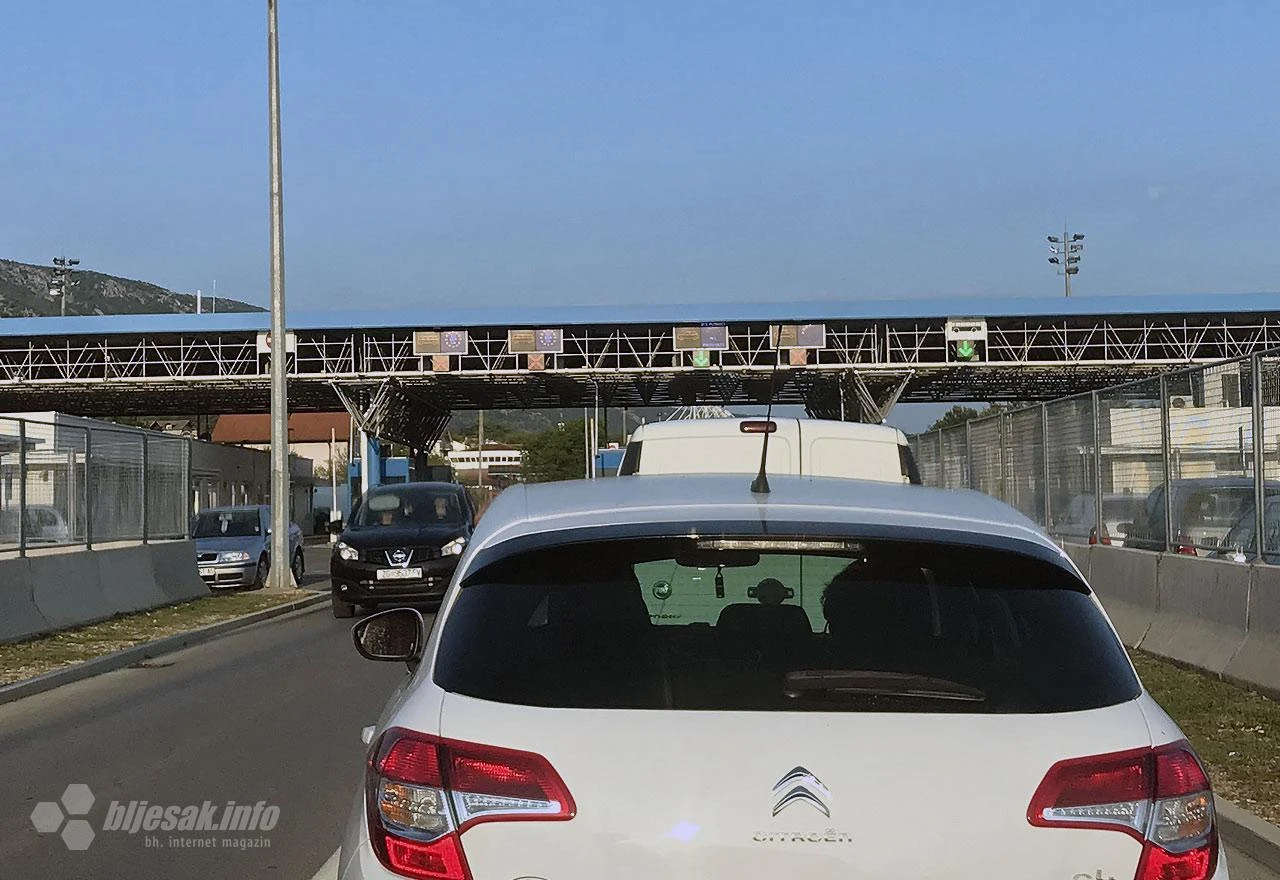 Zadržavanja na graničnim prelazima do 30 minuta
