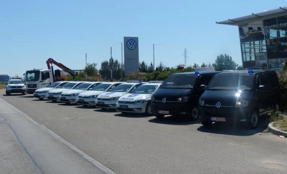 MUP ŽZH dobio deset novih vozila