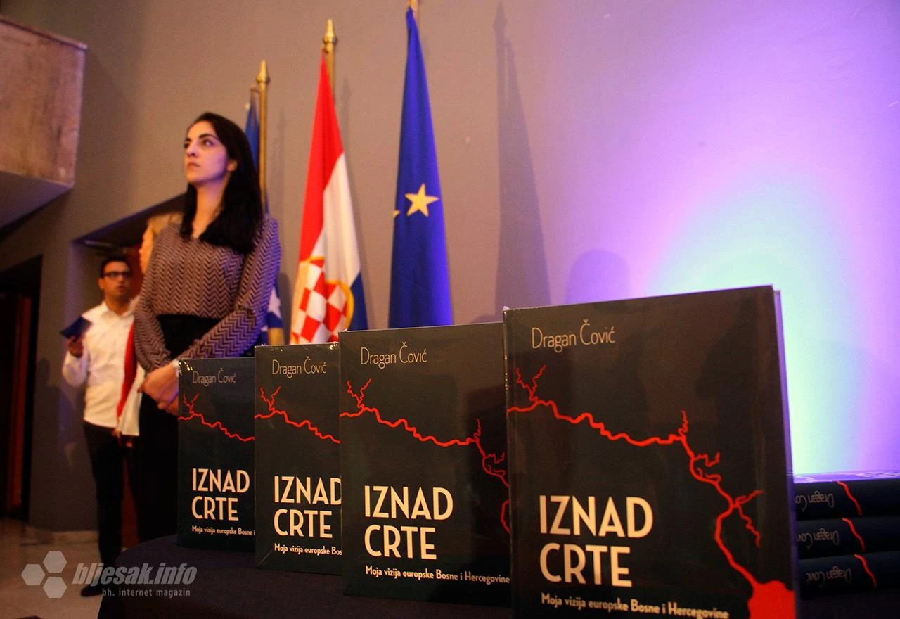 Dragan Čović predstavio novu knjigu 'Iznad crte 2'