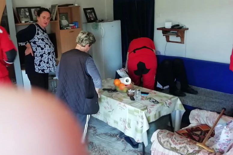HGSS Čapljina evakuirala staricu s ozlijeđenom kralježnicom