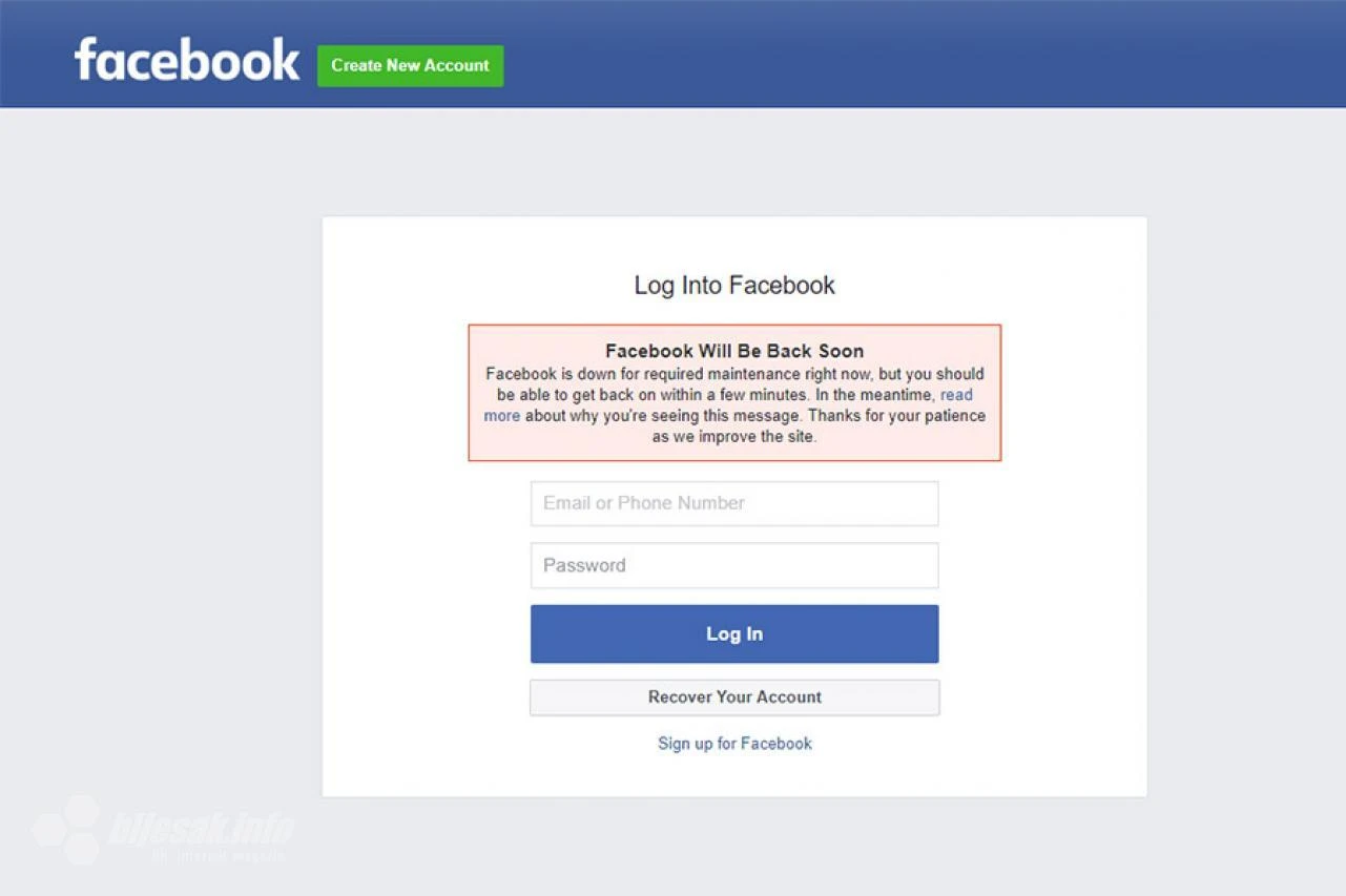 Facebook vam stvara probleme? Niste jedini! 
