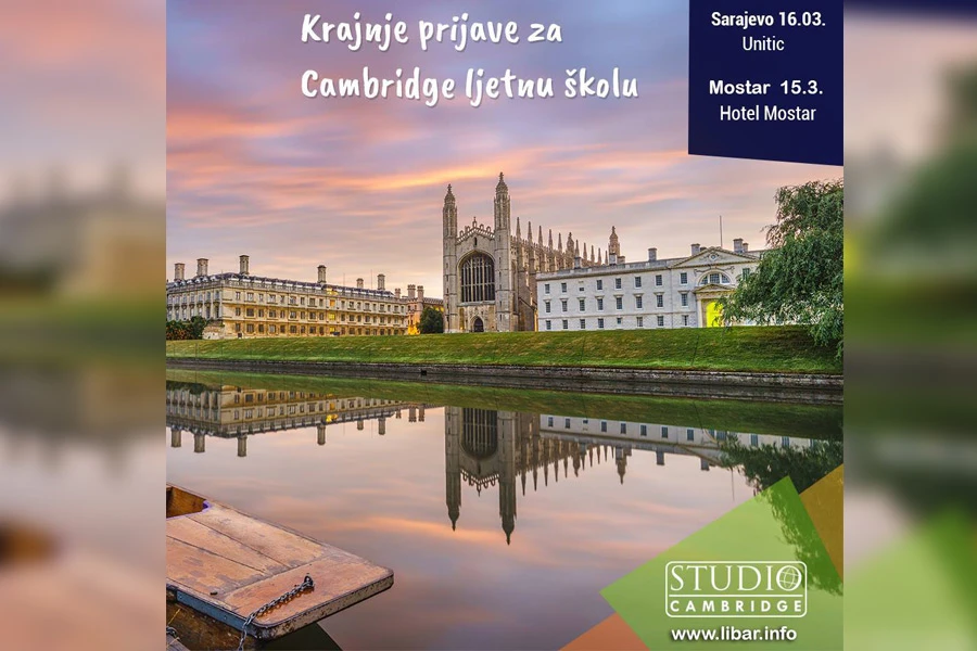 Ljetna škola engleskog jezika za djecu iz BiH na prestižnom Cambridgeu