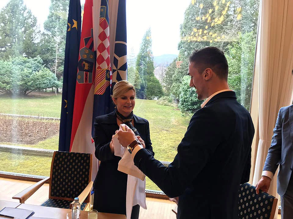 Svjetski prvak iz Širokog Brijega kod predsjednice Hrvatske