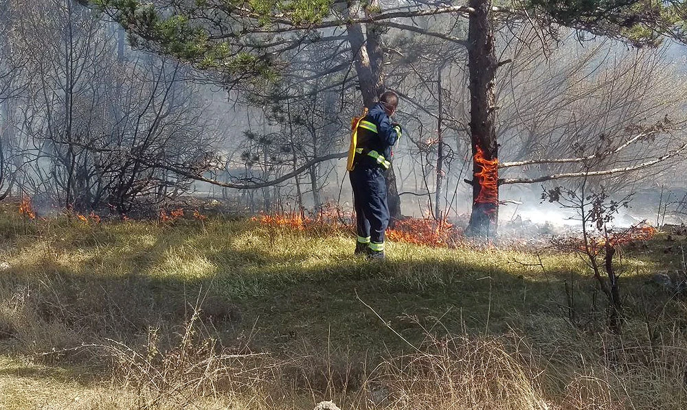 Dva aktivna požara na području Tomislavgrada