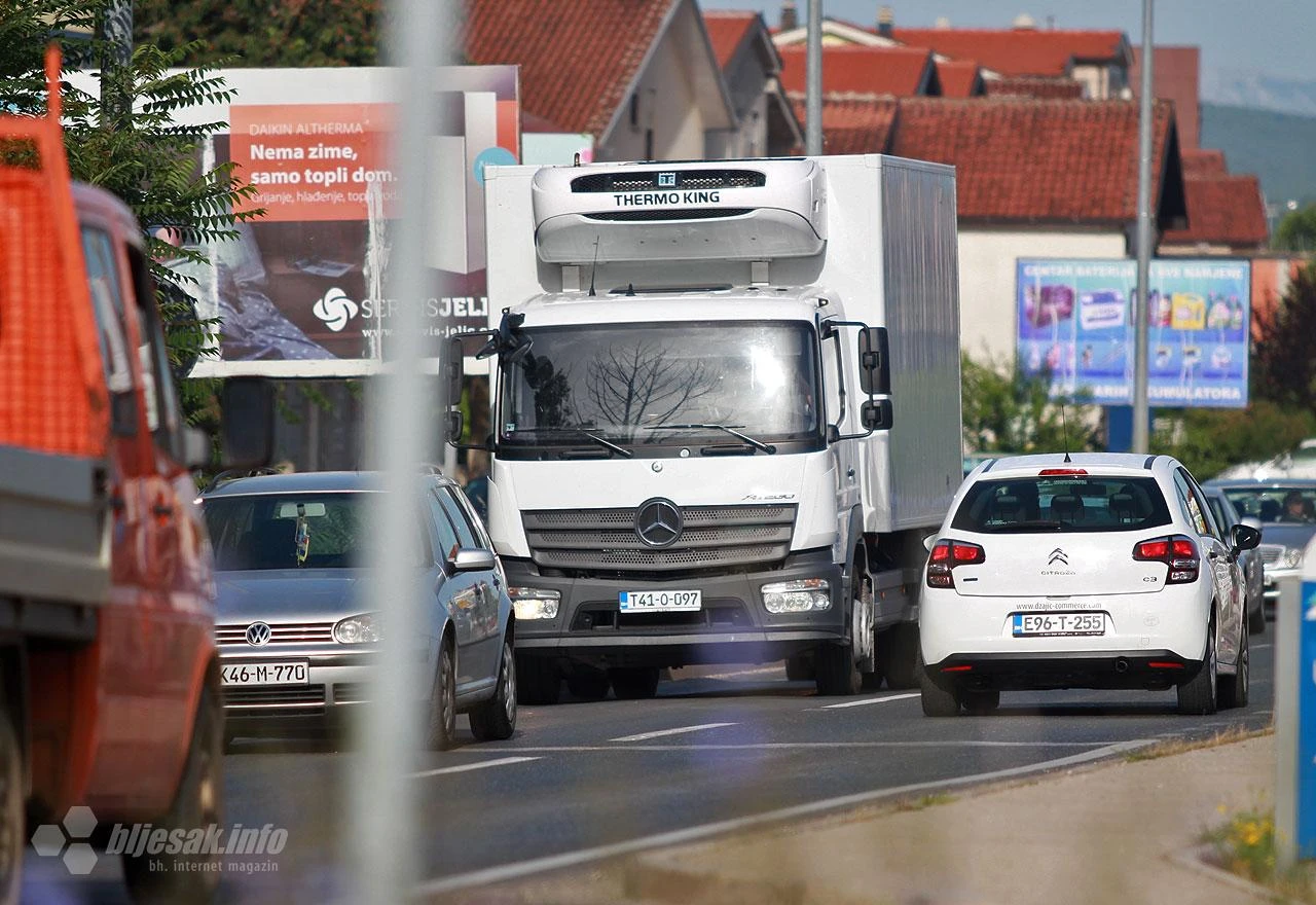 Pojačana frekvencija vozila na izlazu iz BiH na GP Bosanska Gradiška