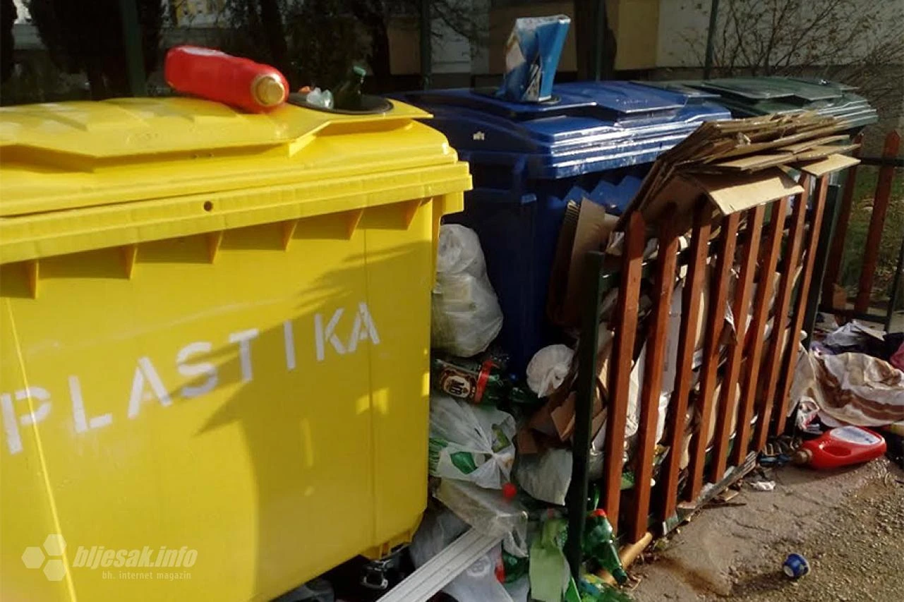 Mostar nabavio još kontejnera za reciklažu