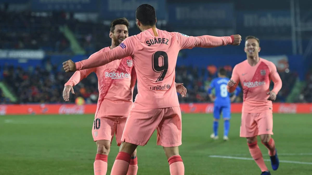 Messi i Suarez vodili Barcelonu do pobjede nad Getafeom