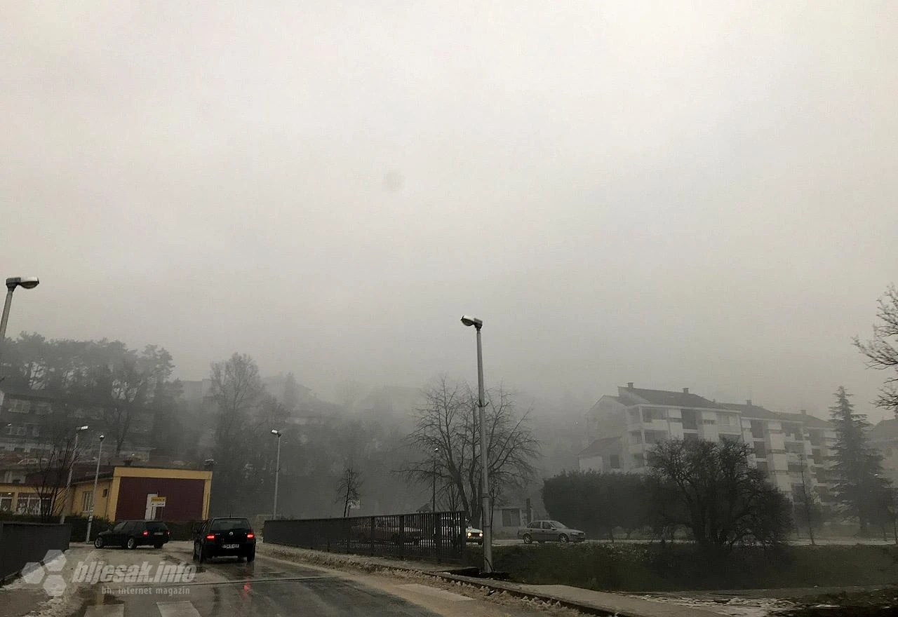 Magla smanjuje vidljivost, mogući odroni