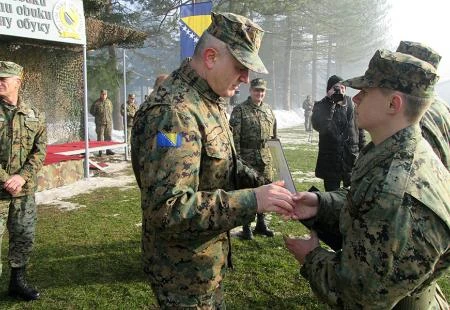 Oružane snage BiH dobile još 294 mlada vojnika