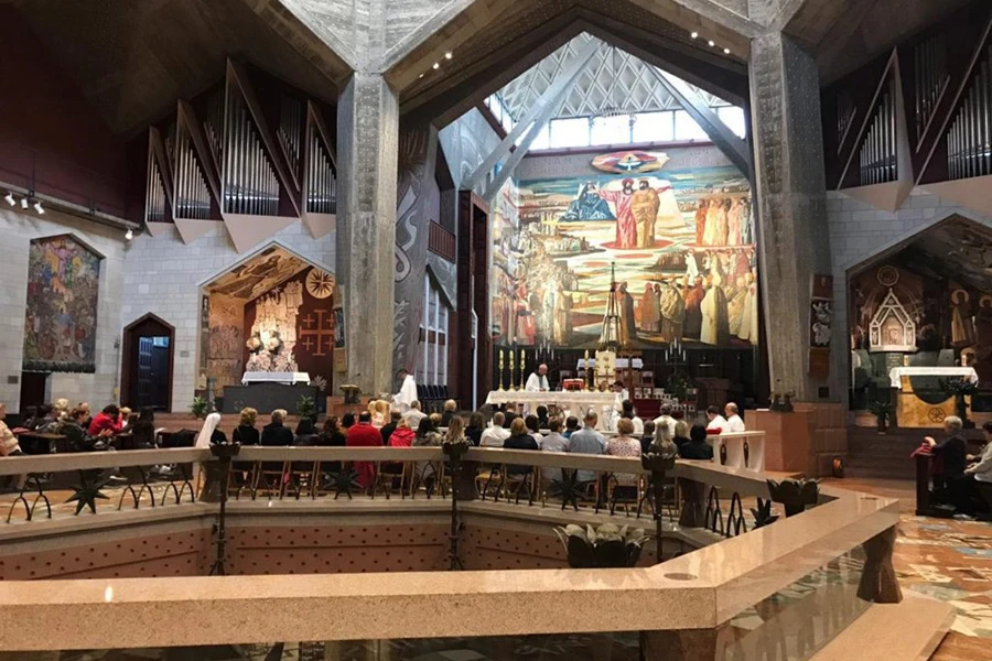 U Nazaretu otkriven reljef Gospe Ramske/Sinjske